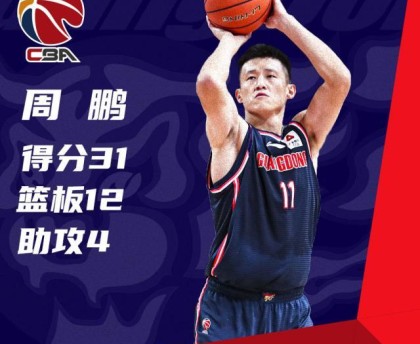 fbsport-周鹏老而弥坚赵睿如定海神针 广东开季连胜不停歇