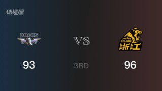 CBA季后赛：三节数据，广厦以99-93领先北京，胡金秋17分3篮板