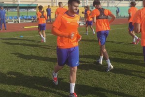 fb足球赛事-山东泰山冬训现场：瓦科归队，投入新赛季备战